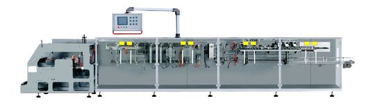 Empaquetadora horizontal laminada de la bolsa de la comida de Doypack de la película