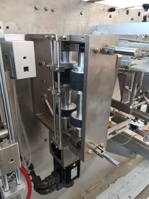 Empaquetadora horizontal laminada de la bolsa de la comida de Doypack de la película