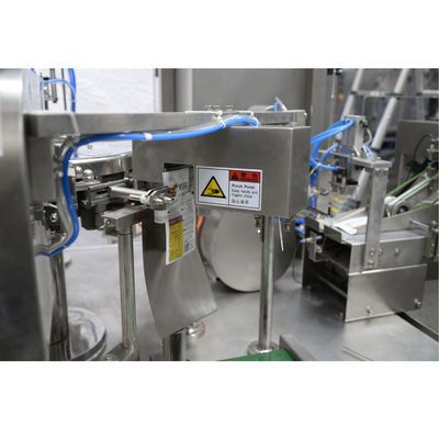 Vertical levántese la máquina rotatoria del envasado de alimentos congelado del bolso