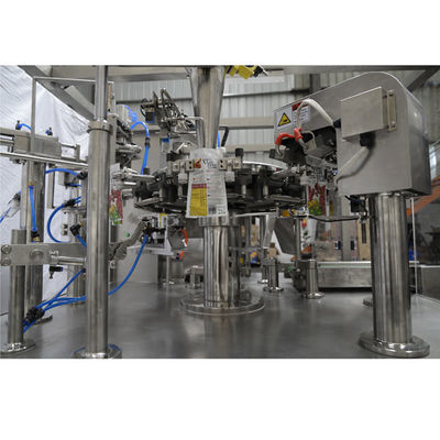 Vertical levántese la máquina rotatoria del envasado de alimentos congelado del bolso