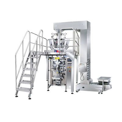 Levántese la máquina vertical del acondicionamiento de los alimentos congelados de la bolsa