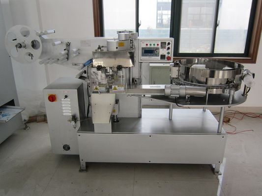 Pequeña empaquetadora automática llena del caramelo de la piruleta