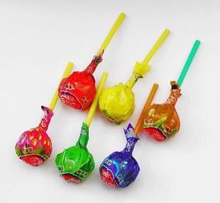Pequeña empaquetadora automática llena del caramelo de la piruleta